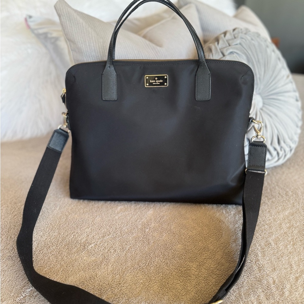 Black Kate Spade Designer Women’s Laptop Work Bag